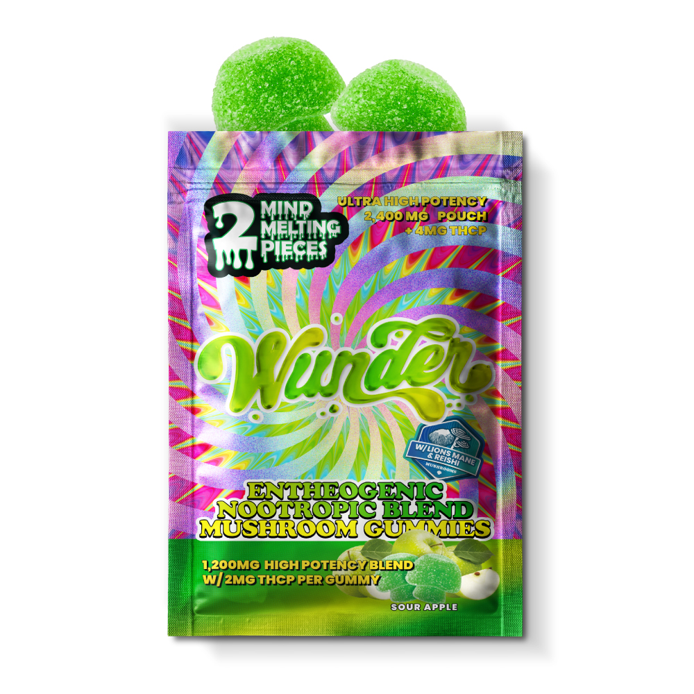 Wunder - High Potency Entheogenic + 2mg THCp | Sour Apple