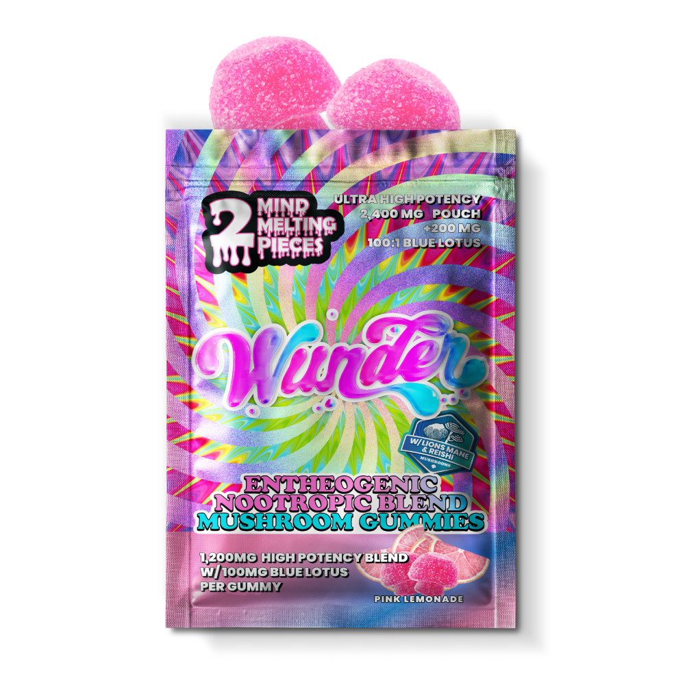 Wunder - High Potency Entheogenic + Blue Lotus | Pink Lemonade 