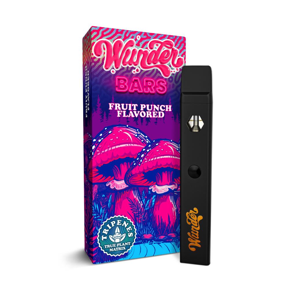 Wunderbar - Fruit Punch CBD/Mushroom Disposable 