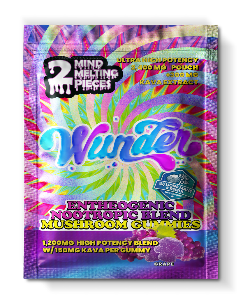 Wunder - High Potency Entheogenic + 150mg Kava | Grape