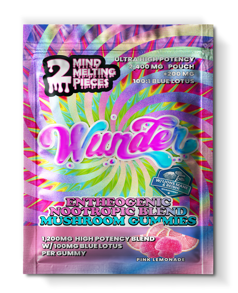 Wunder - High Potency Entheogenic + Blue Lotus | Pink Lemonade