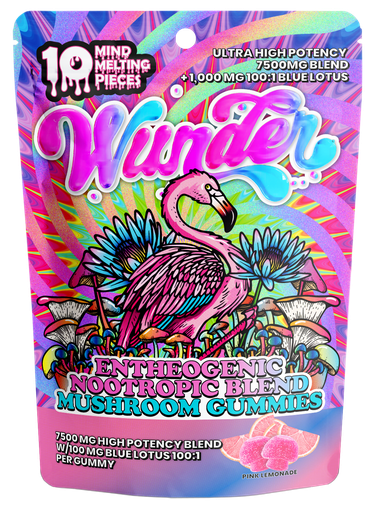 Wunder - High Potency Entheogenic + Blue Lotus | Pink Lemonade 