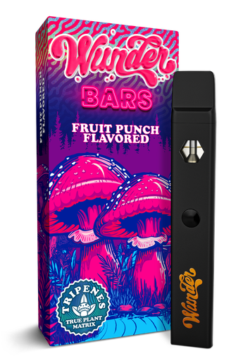 Wunderbar - Fruit Punch CBD/Mushroom Disposable 