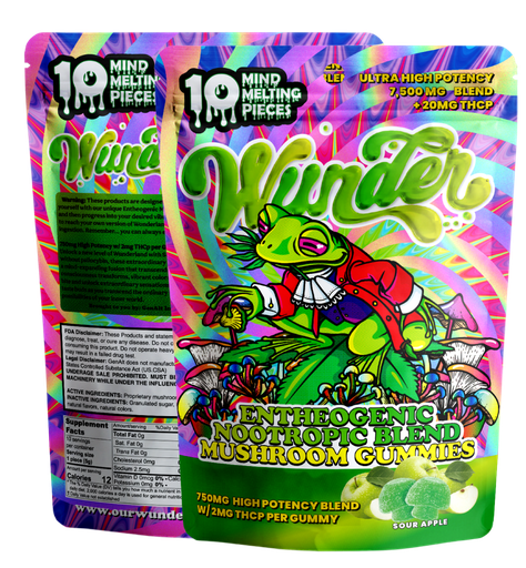 Wunder - High Potency Entheogenic + 2mg THCp | Sour Apple