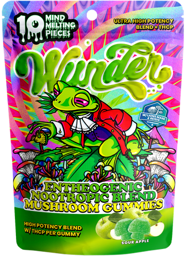 Wunder - High Potency Entheogenic + 2mg THCp | Sour Apple