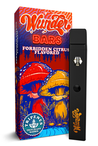 Wunderbar - Forbidden Citrus CBD/Mushroom Disposable (new)